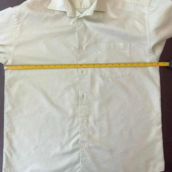 Callaway Men's Lime Green Long Sleeved Button Down Golf Shirt Size XL - Picture 2 of 4